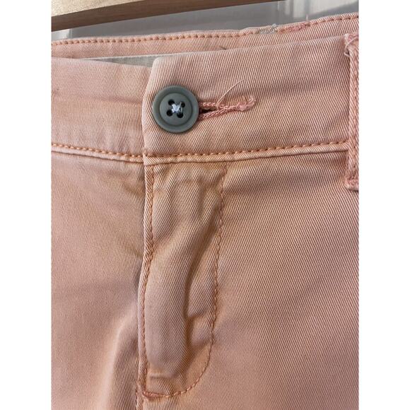 Pilcro and the Letterpress Hyphen Pants Sz No 25 Relaxed Sunwashed Orange Pink - Picture 3 of 9